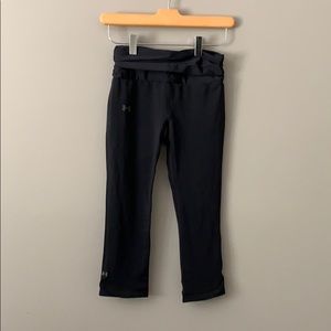 Under Armour heatgear compression crop leggings